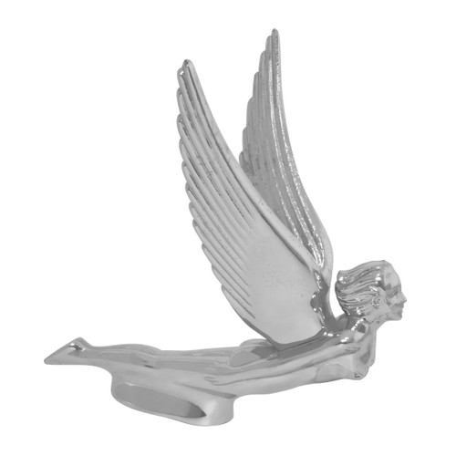 Chrome Flying Goddess Hood Ornament-Grand General-48110