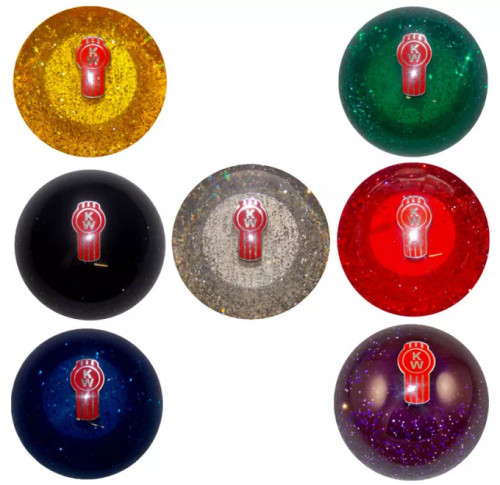2-1/8″ Glitter Kenworth Shift Knob