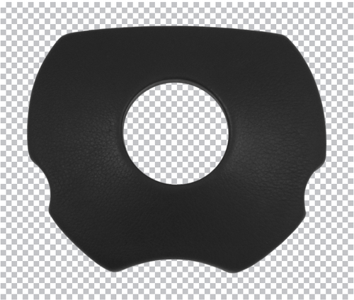 Black Polyurethane Sport 4 Horn Pad For 5 Hole Bolt Pattern Wheel-Steering Creations-5000
