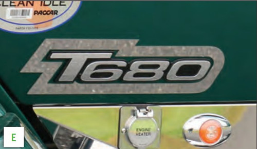 T680/T880 Door Logo Trim in Four Designs – Border