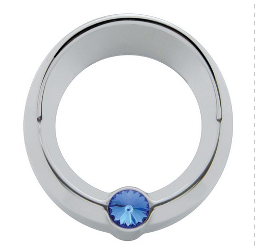 Signature Freightliner Small Gauge Cover w/ Visor - Diamond