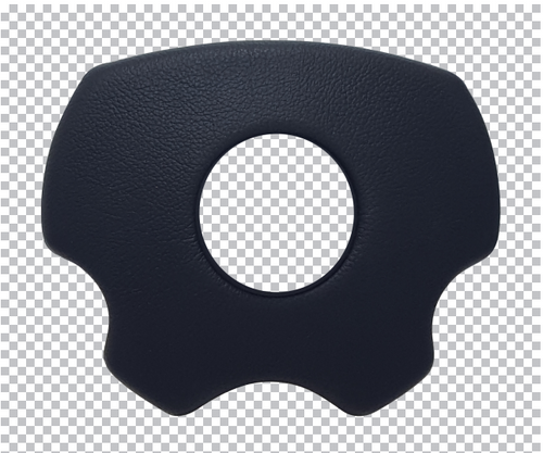 Black Polyurethane Euro 4 Horn Pad For 5 Hole Bolt Pattern Wheel-Steering Creations-5051
