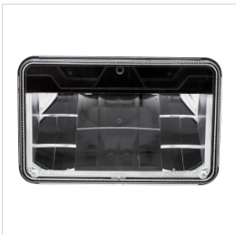 High Power LED 4" X 6" Headlight With Polycarbonate Lens & Housing