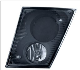 Black Fog Light Assembly For 2003-2017 Volvo VN/VNL