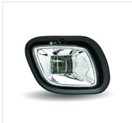 Freightliner Cascadia LED Fog/Driving Light - 3000 Lumens (6 Diodes)- chrome