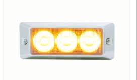 3 High Power LED Warning Light