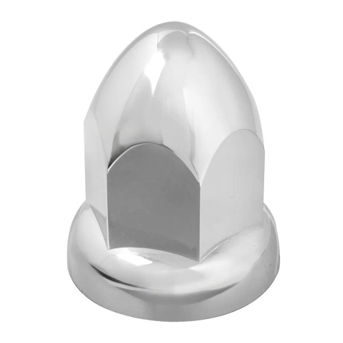 33mm Chrome Plastic Bullet Push-On Lug Nut Cover-Grand General-10274