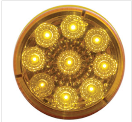 9 LED 2" Reflector Clearance/Marker Light