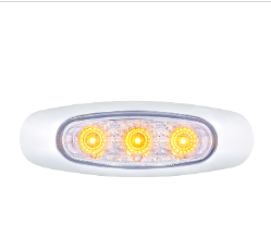5 LED Reflector Clearance/Marker Light With Side Ditch Light