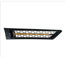 Hood Air Intake Grille With Amber LED For 2018-2022 Freightliner Cascadia 126