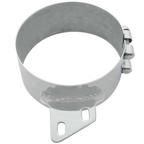 8" Stainless Butt Joint Exhaust Clamp - Angled Bracket-United Pacific-10285