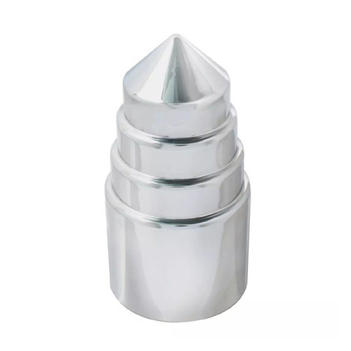 Tower Chrome Plastic 33mm Screw-on Lug Nut Cover-Grand General-10333