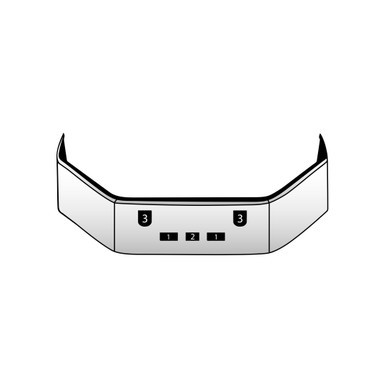 Mack CH Set Back Axle Bumper 1993 & Newer