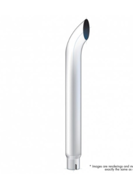 6" Curved Reduce to 5" I.D. Bottom Exhaust