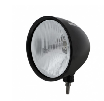 Black "Billet" Style Groove Headlight H4 Bulb