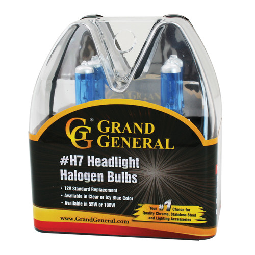 H7 Headlight Halogen Bulb Standard - Icy Blue