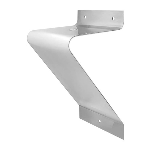 Large "Z" Shape Chrome Plated Light Bracket