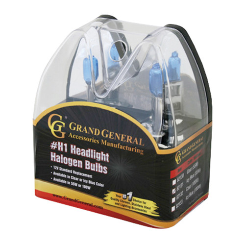 H1 Headlight Halogen High Bulb - Icy Blue