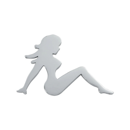 Sitting Lady Cut Out - Large - Face Right