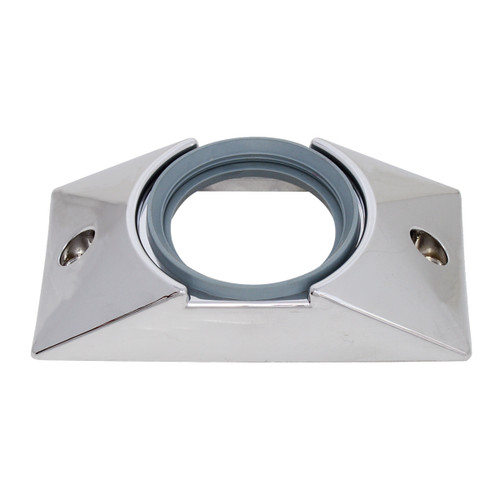 Mounting Bracket With Grommet For 2" Round Light - Chrome Plastic-Grand General-82619