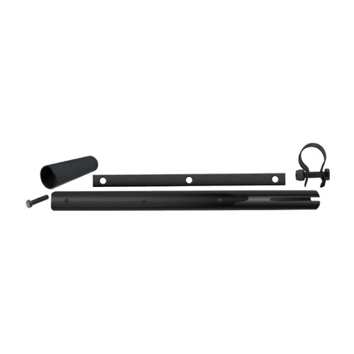 Fenders - Accessories - Black Poly Round Mounting Arm, Hardware, Clamp & Post Mount Set-Trux-TFEN-A55