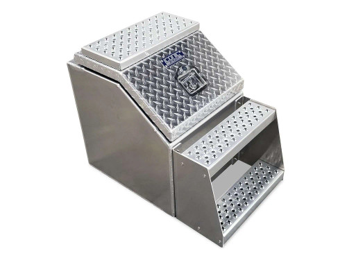 30" Big Mouth Semi Truck Step Tool Box