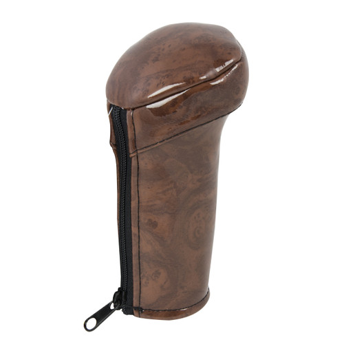 Shiny Natural Wood Gear Shift Knob Cover - Dark-Grand General-99867