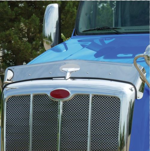 Peterbilt - 587 - Hoodshield Bug Deflector-Trux-THOD-PET587