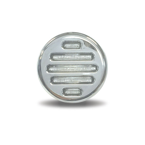 2" Slim Red Marker to White Back Up LED Light (9 Diodes)-Trux-TLED-FX70