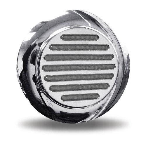 4" Dual Flatline Flange Mount Red/White LED (49 Diodes)-Trux-TLED-FX72