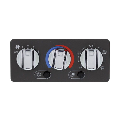 Chrome Mack A/C Control Knob-United Pacific-41850