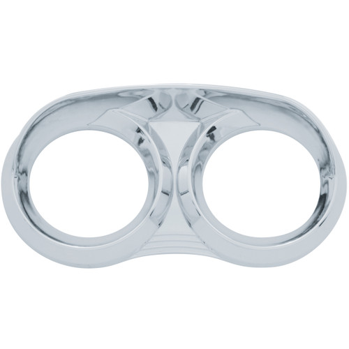 2005+ Peterbilt 2 Gauge Cluster Cover W/ Visor-United Pacific-41712