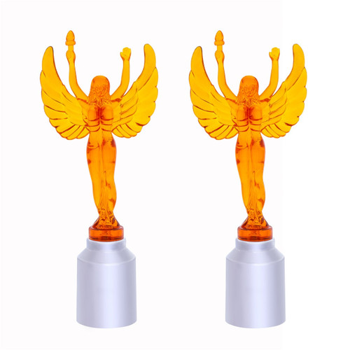 Flying Goddess Bumper Guide Tops - Amber (2 Pack)-United Pacific-86198