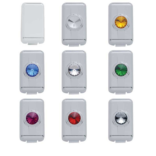 Volvo Switch Plug Cover - Indented (2 Pack)