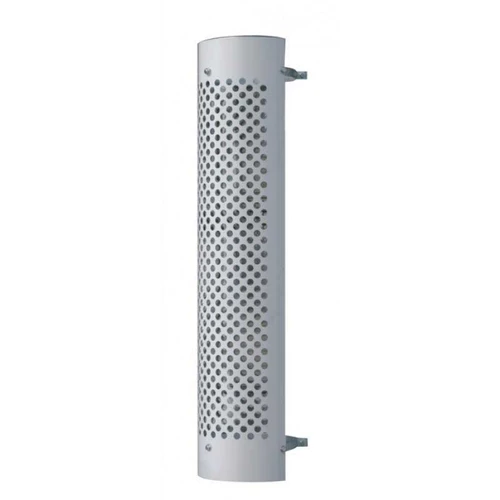 7" 180 Degree Stainless Exhaust Muffler Shield - Round