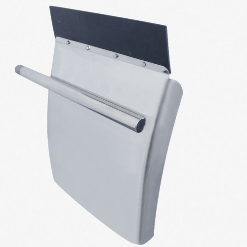 24" X 24" Stainless Quarter Fender Set - Tube Bracket