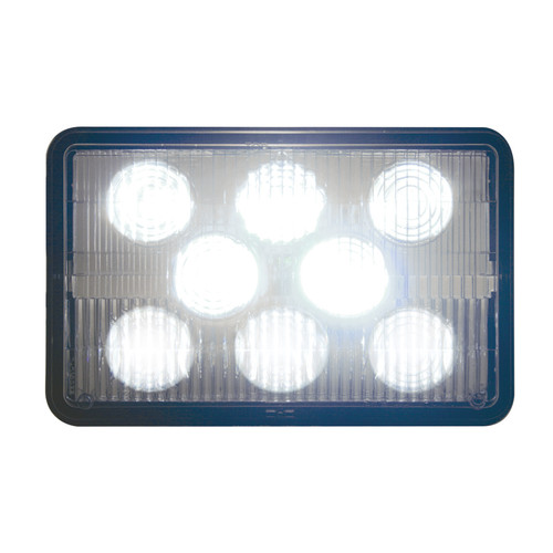 8 High Power LED 4" X 6" Headlight - Low Beam
