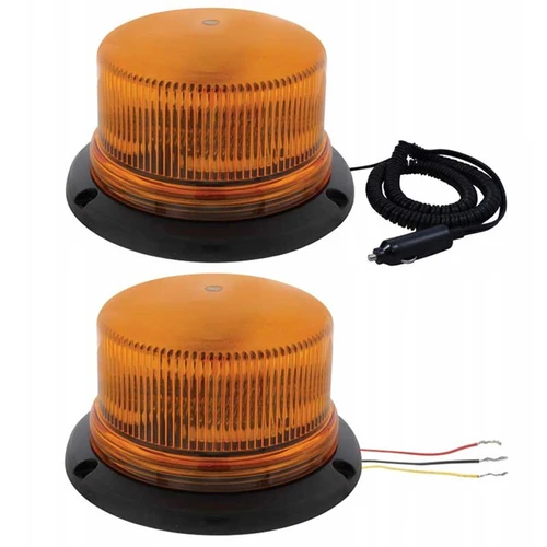 3 High Power LED Beacon Light - Permanent Mount
