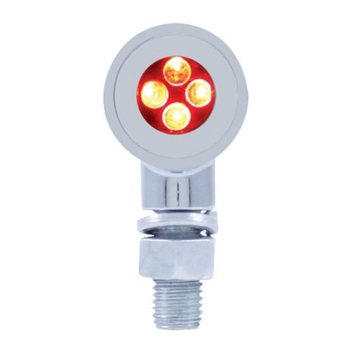 4 LED Mini Bullet Marker Light - Red United Pacific 37153