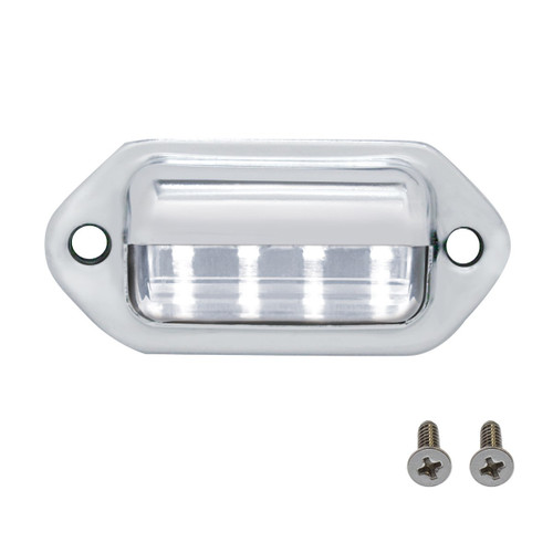 4 LED License Light - White LED