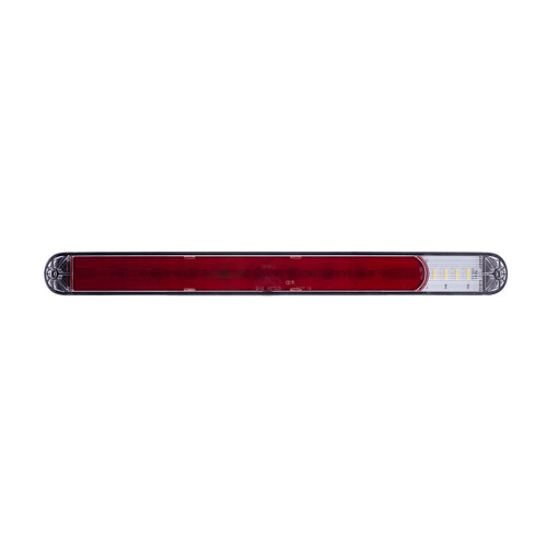 9 Red LED 17" Light Bar With 4 White LED Back Up Light