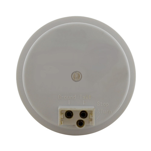 30 LED 4" Round Stop, Turn & Tail Light - Red LED/Red Lens