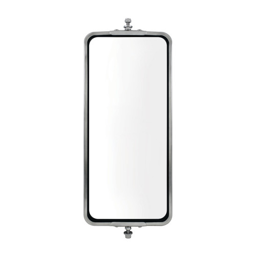 7" X 16" Stainless West Coast Mirror - Heated