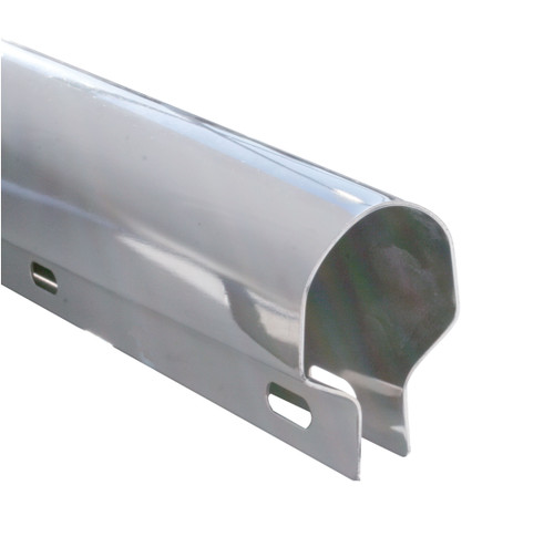 30" Chrome Heavy Duty Mud Flap Hanger - 2" Bolt Pattern