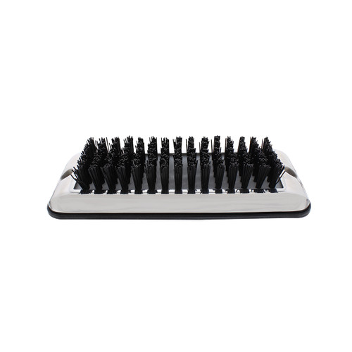 Stainless Shoe/Boot Scraper W/ Black Brush