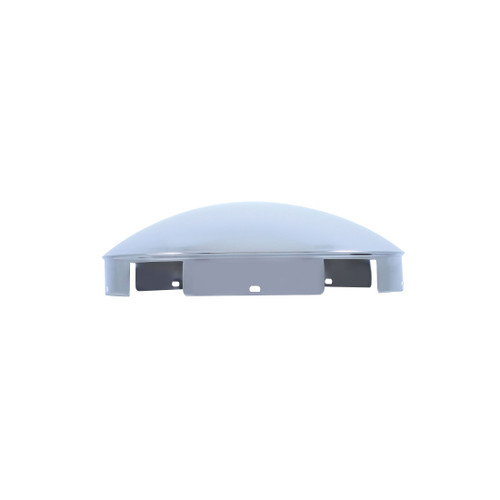 5 Even Notched Chrome Dome Front Hub Cap - 1" Lip