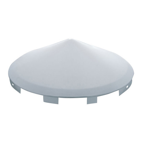 Universal Chrome Pointed Front Hub Cap - 7/16" Lip