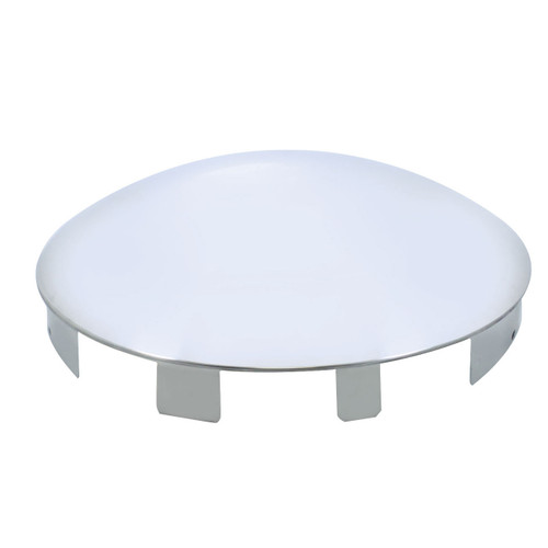 Universal Chrome Dome Front Hub Cap - 1" Lip