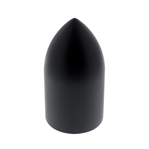 33mm X 3 7/8" Black Bullet Nut Cover - Thread-On