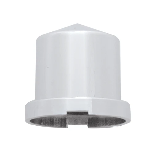 15/16" X 1 1/2" Chrome Plastic Pointed Nut Cover - Push-On